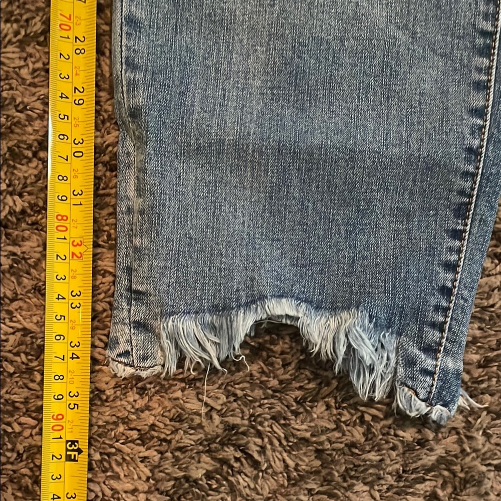 Torrid Blue Ankle Cropped Jeans - Picture 8 of 8